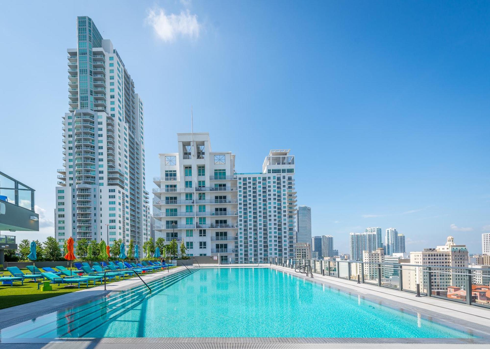 Luxurious King Bed Suite In Downtown Miami Esterno foto